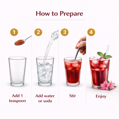 Tangy Rhodo – Instant Healthy Drink Premix (12 Servings)