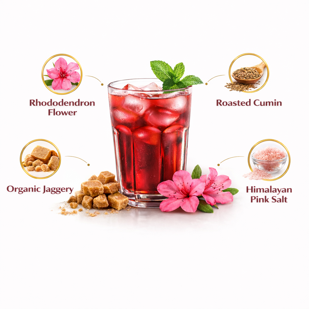 Tangy Rhodo – Instant Healthy Drink Premix (12 Servings)